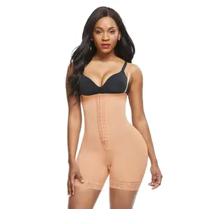 FeelinGirl #live Fajas Colombianas Shapewear for Women Tummy Control Body Shaper Full Body Girdle Comfort Womenswear Adjustable Straps  Detachable Leg Compression Sexy Fit-2 pieces set High Waist Shaping Abdomen Bodysuit