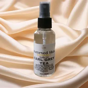 Earl Grey Tea Body Oil - Citrus and Floral Scent for Refined Tranquility