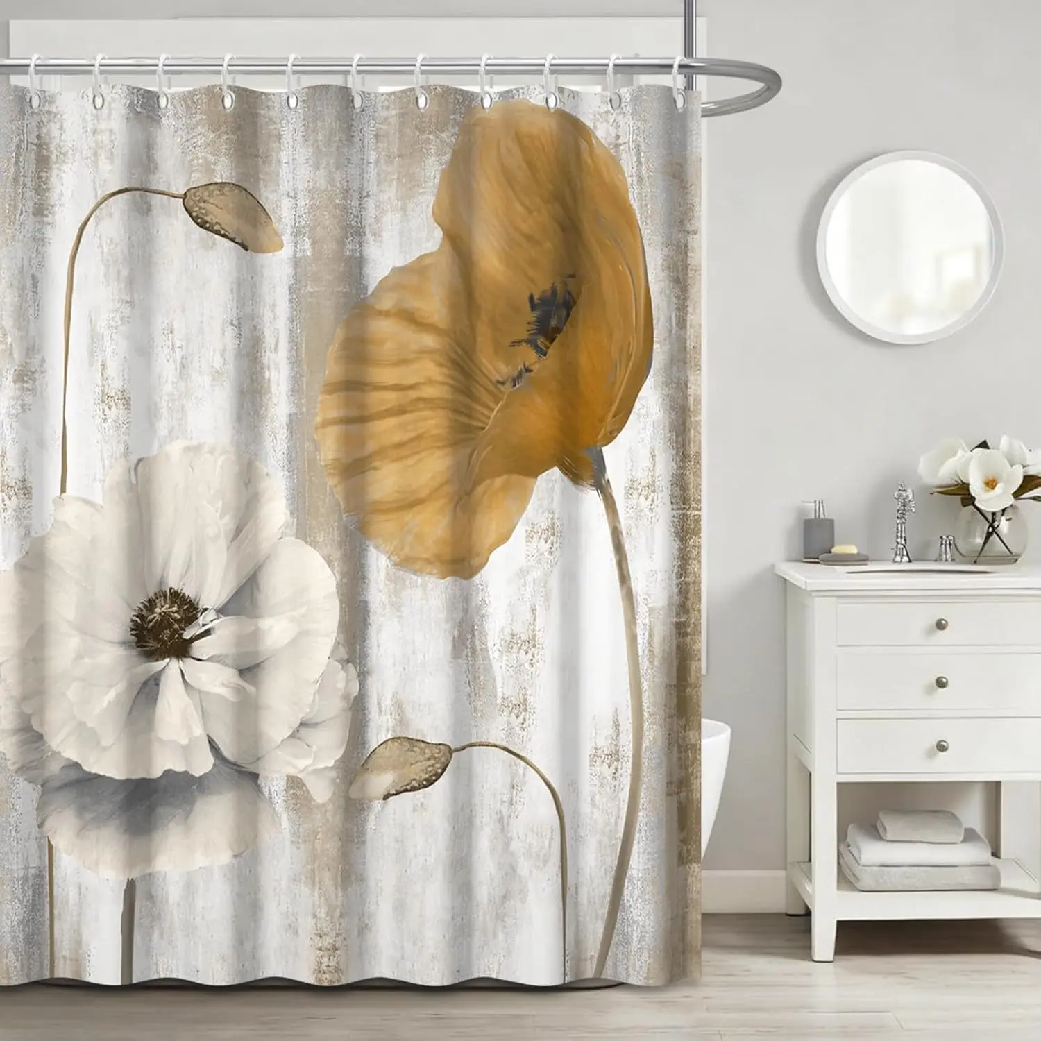 Floral - Golden Yellow