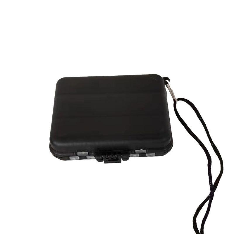 Ultimate Pocket-Sized Organizer! Multi-Compartment Box with Secure Snap Lid & Wrist Strap. Never Drop Your Fishing Hooks & Jigs Again!