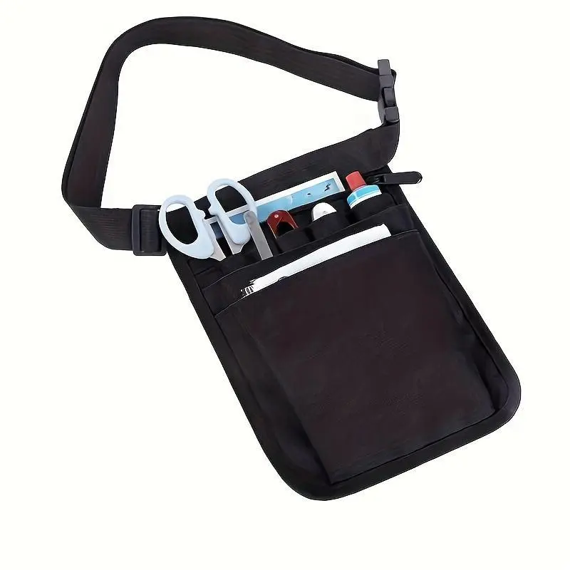 1pc Lightweight Tool Storage Waist Bag Tool Organizer for Nurses and Hair Stylists - Convenient and Portable Solution for Organizing Tools Tool Pouch with Belt Clip Tool Pockets