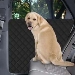 Dog Car Door Protector,  Pack Heavy DutyLayer Car Door Protectors from Dog Scratching,Waterproof Door Protectors for Vehicles,Universal Fit for Cars, Trucks, SUVs, Storm Black