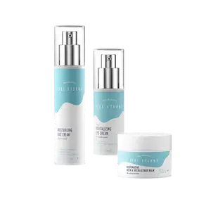 Piel Eterna Moisturizing Face Cream + Revitalizing Eye Cream + Restorative Neck and Decolletage Balm