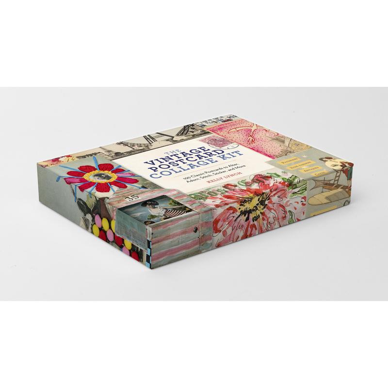 The Vintage Postcard Collage Kit by Kelly Lynch