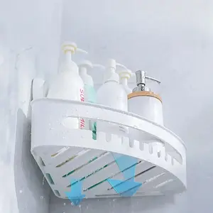 PF-Hot Selling 2023 Bathroom Kitchen Large Capacity Triangular Storage Rack Corner Corner Storage Rack Wall-mounted Storage, Multifunctional and Space-Saving Storage Triangle T1