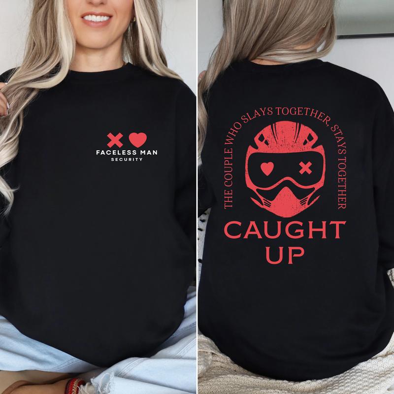 Caught Up Lights out Dark Romance 2 Sided Hoodie, Bookish Hoodie, Officially Licensed,  Lights Out Shirt, Navessa Allen Shirt, Sweatshirt, Hoodie