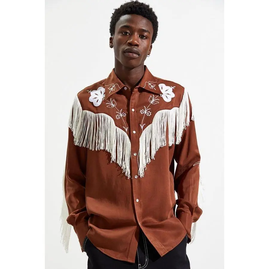 Taos Men's Shirt Brown