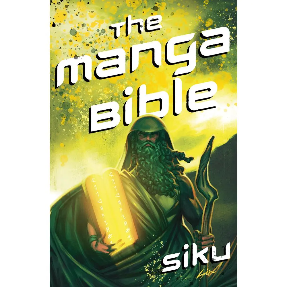 USED Book - Manga Bible: The Story of God in a Graphic Novel (Paperback) - english