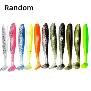 Artificial Fish Shaped Fishing Lure, 50pcs Reusable Soft Bait, Bionic Fishing Lure, Fishing Accessories for Bass & Other Species