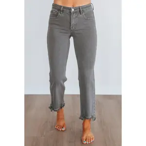 Neona Risen Jeans - Charcoal