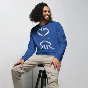 ROCKREALITY STRIPED LOGO SWEATER QR