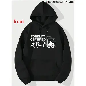 Forklift Certified Hoodie – Playful Industrial Worker Design for Casual On-The-Job Wear