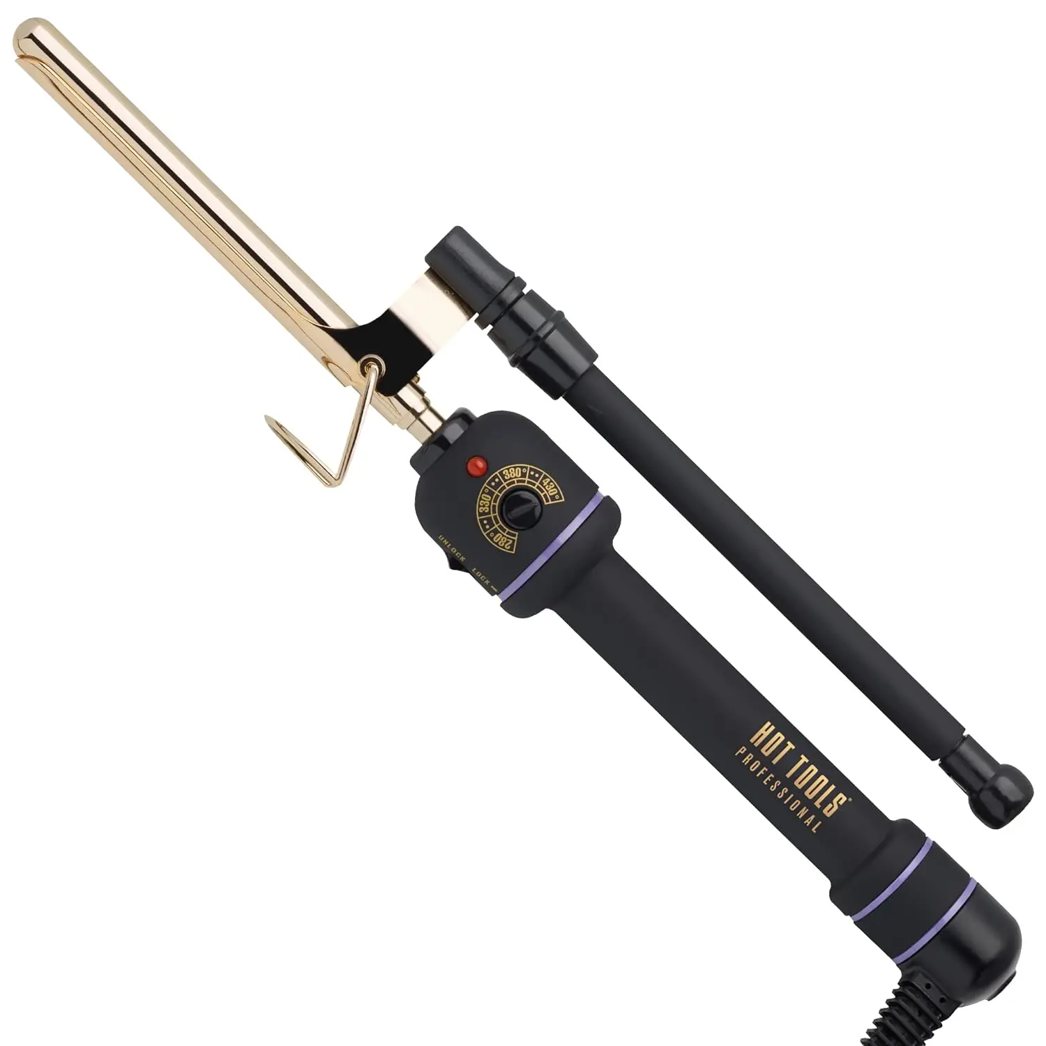 HOT TOOLS 24K Gold Pro Artist 1/2" Marcel Curling Iron | Long Lasting Curls & Waves