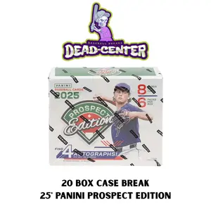 5/3 Break 1 Pick Your Team (Case Break (20 Boxes 25' Panini Prospect Edition) 80 Autos!