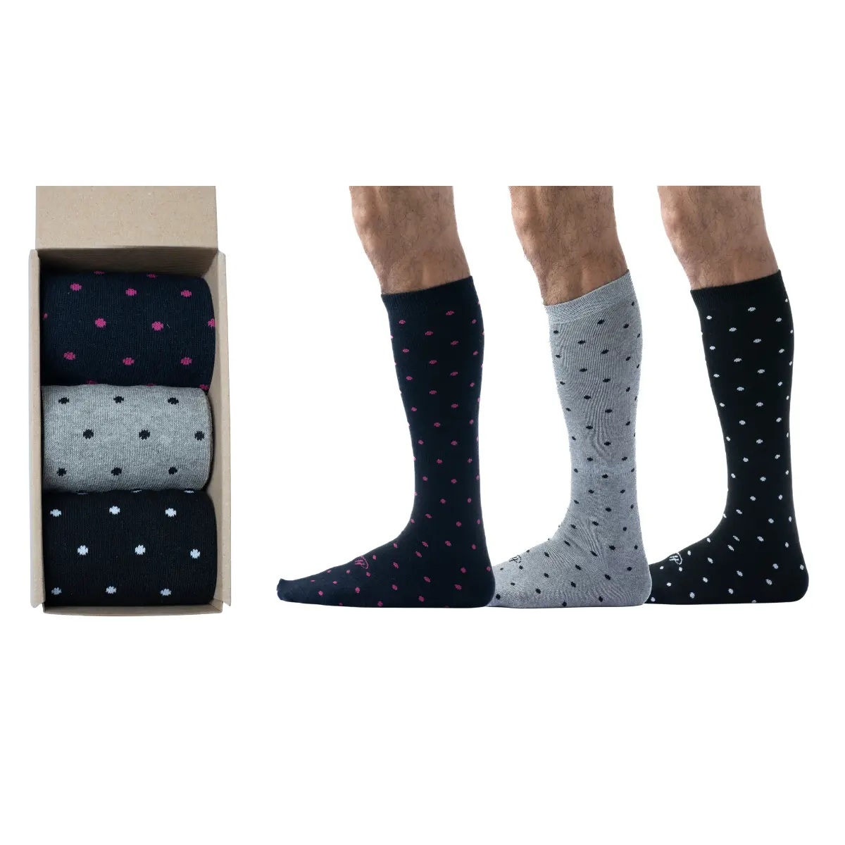 The Selfless Manager Pack (3 Pairs) - Over the Calf