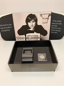 Limited Steve Jobs American Innovator 2026 California Coin Display (Black)