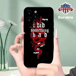 Swift Cartoon Patternchic for iPhone Case, Black TPU, Shockproof with Lens Protection, Compatible for iPhone 11/ 12/ 13/ 14/ 15/ 16 Pro Max/ Plus