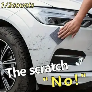 Magic Deep Scratch Repair Cloth for Cars, Car Scratch Remover, Easy Remove Any Car Scratches, Nano Fabric, Safe Quick Universal Fix, Portable Maintenance Kit