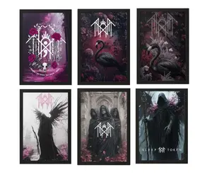 Graphic Sleep Token Even In Arcadia Tour Print Poster, Photo Picture Posters Room Decor Home Decorative