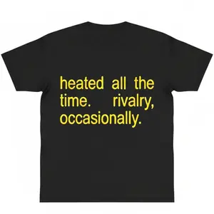 Heated rivalry cotton merch funny good graphic Shirt Heated Rivalry Hockey Shane Hollander Ilya Rozanov y2k fashion Streetwear fan Top Trending Lover Gift