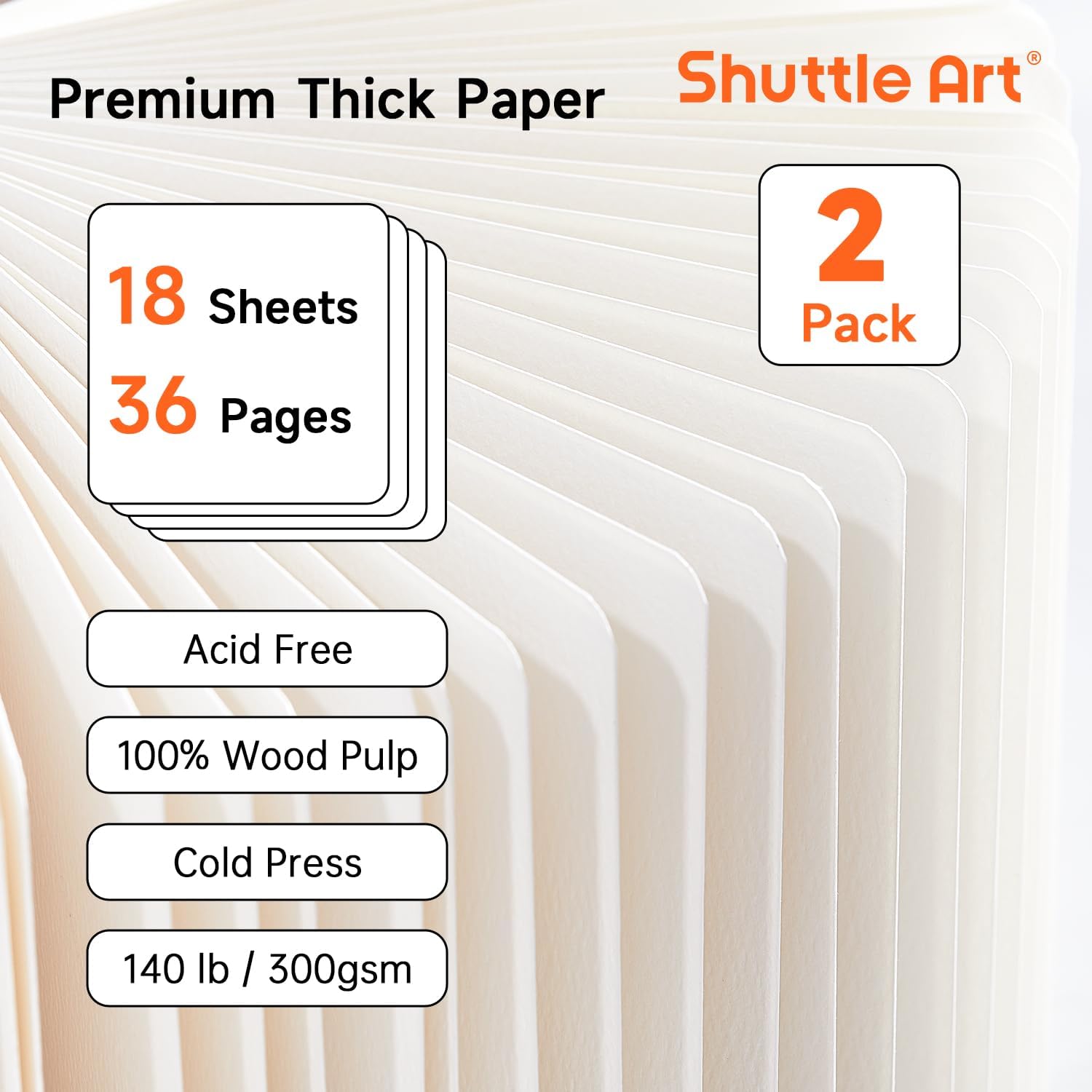 Acrylic Paint Markers & FlipFun Sketchbook, ASMR Assorted Colors Brush Tip Acrylic Paint Pens for Rock Painting, Ceramic, Wood, Canvas, Glass, Stone, Fabric, Card Making, DIY Supplies, Watercolor Pad, FlipFunAlong