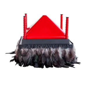 RentACoop Chick Brooder 12"x12" Heating Plate and Anti-Roost Cone Set - Brooder Heat Plate Warms Up to 20 Chicks with 25 Adjustable Heights & 22 Watts