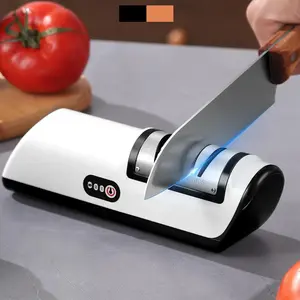 Professional 4 Gears Electric Knife Sharpener, 1 Count Multifunctional Knife Sharpener, Household Knife Sharpener for Kitchen, Kitchen Gadgets