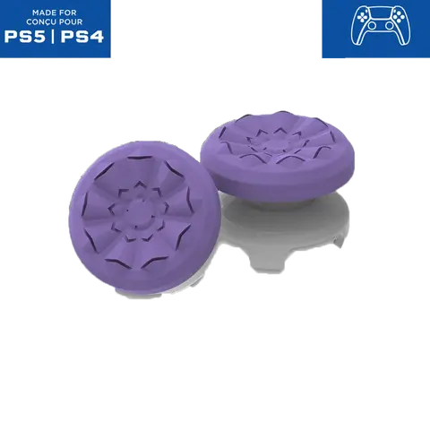 Professional Thumbstick Grips for Console Controllers - Gaming Thumb Grips Set, Increased Accuracy High-Rise + Mid-Rise Rubber Performance Caps, Non-Slip Comfort, Protects Xbox Series X/S Xbox One PS4 PS5 Accessories