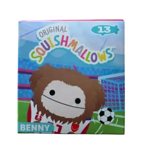 #13 BENNY McDonald’s FIFA World Cup 2026 Squishmallows Happy Meal Toys UNOPENED New