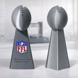 3D-printed fantasy football trophy