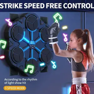 3 Speed Smart Bluetooth Music Boxing Machine – Indoor Strike & Reaction Training Device for Children