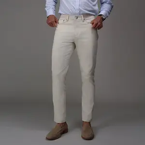 CEO Chino Five Pocket Cotton Stretch Pants Stone