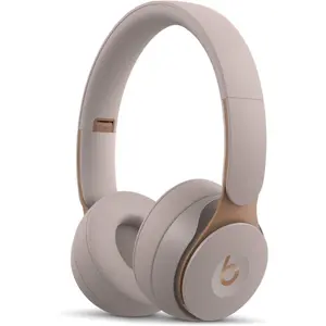 Solo Pro Wireless Noise-Canceling On-Ear Headphones in Gray Color with Advanced Tech & Comfort Fit for Everyday Use Beats by Dr. Dre