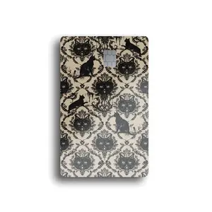 Occult Cat Damask Card Skin