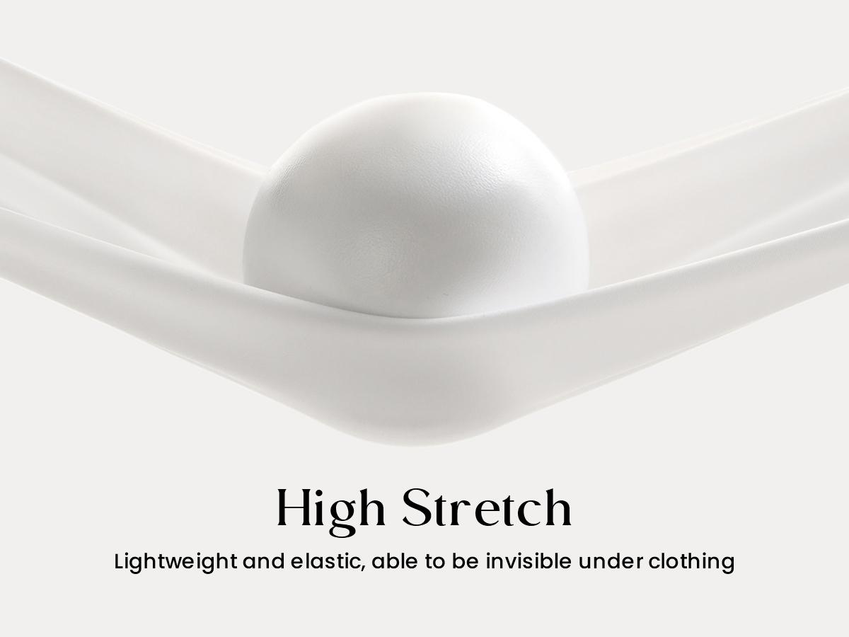Unlined Balconette Bra Underwired Double Layer Cup Adjustable Straps Soft Stretchy Invisible Under Low Cut Tops SpringStatements