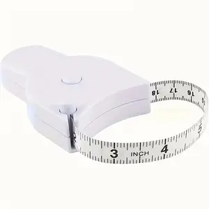 High-Precision Measuring Tape: Accurate with Minimal Error, One-Key Retraction for Easy Operation, Efficient & Labor-Saving for Multi-Scenario Measurements Automatic Telescopic Body Measuring Tape