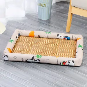 Comfortable Thick Pet Bed Mat, Non-Slip Pet Mattress, Summer Cat and Dog Bed, Suitable for Home, Travel, Outdoor Use