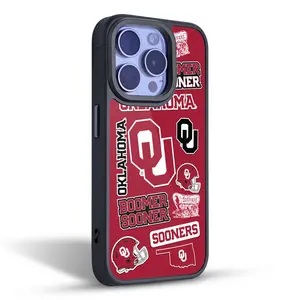 Head Case Designs University of Oklahoma OU The University Of Oklahoma Art Collage Gel Armour Case For Samsung Galaxy S24 Ultra 5G