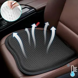 Car Seat Cushion, Breathable Non-slip Comfortable Gel Car Seat Cushion, Enhance Your Vehicle Interior Style, Automotive Interior Cushion