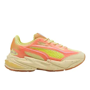 PUMA Mens X Rick And Morty Rs Surge Lace Up Sneakers Shoes Casual - Yellow