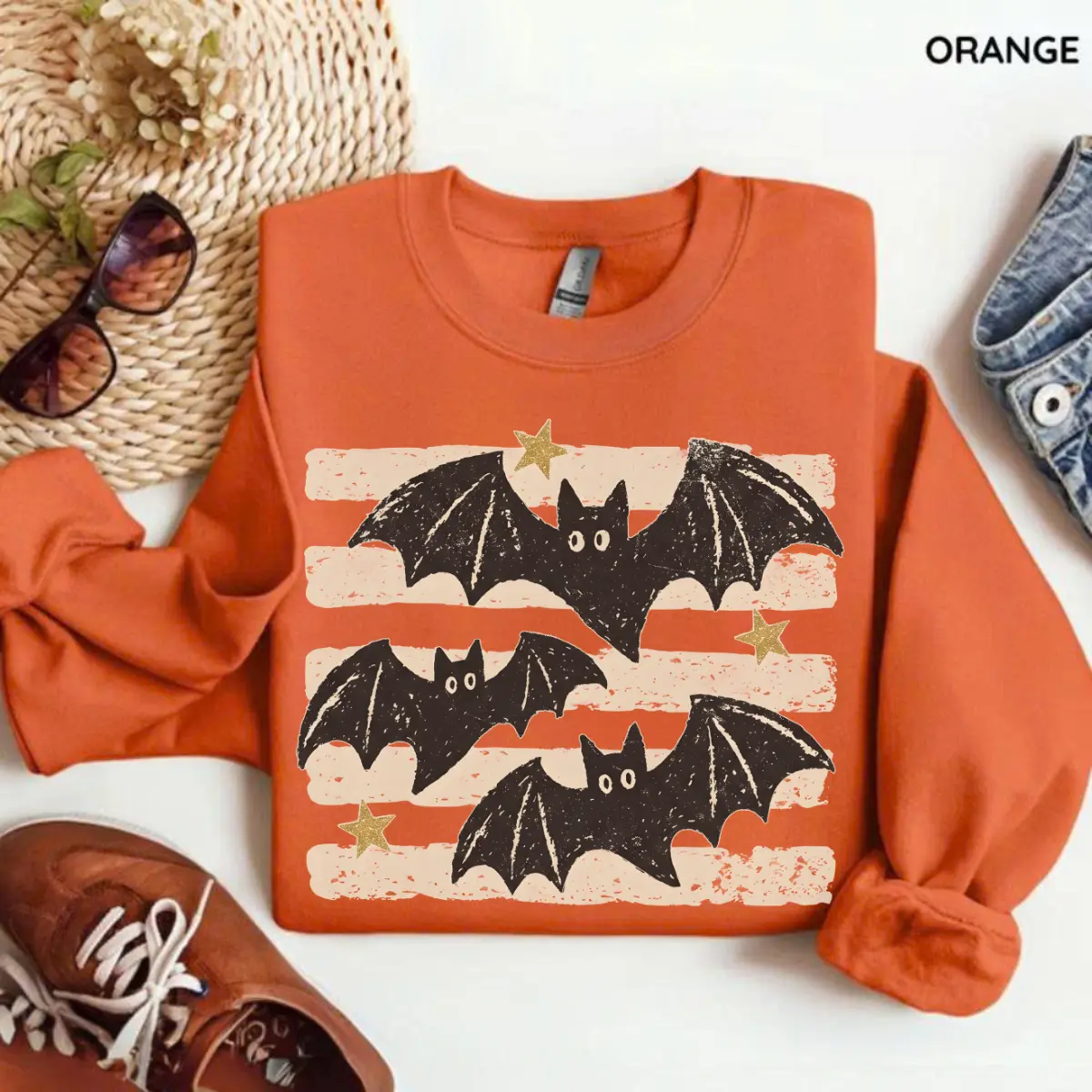 Kitty Biscuits Sweatshirt Spooky Season Sweater Black Cat Halloween Fall Pullover Vintage Baking Pumpkin Crewneck Cozy Cat Lover Fall Gift