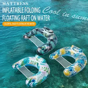 Inflatable Pool Float Chair for Adults - Options with Cup Holder And Backrest, Water Lounge Float for Swimming Pool, Summer Party, Relaxation (Local Warehouse Fast Delivery)