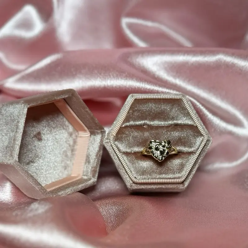 Heart Nugget Ring