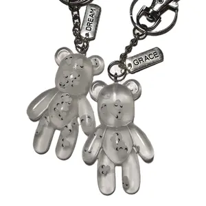 White Mushroom Silver Keychain - Unique Design with Smooth Finish, Ideal for Personal Accessories