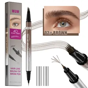 Eyebrow Pencil Long-Lasting 4D Brow Pencil Waterproof | Dual Tip for Precise Definition and Flawless Fill | Smudge-Resistant All-Day Wear | Special Christmas Gift.