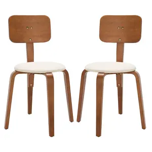 Safavieh Jo Upholstered Stackable Dining Chair(Set of 2)