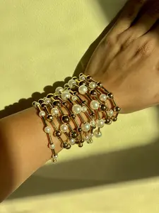 Mini Chrome Bubbles Bracelets