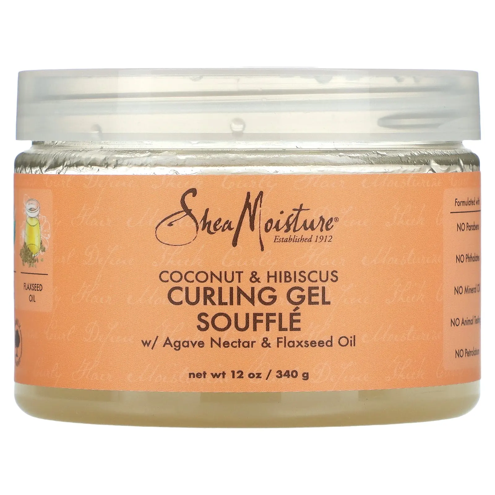SheaMoisture Curling Gel Souffle, Coconut & Hibiscus, 12 oz (340 g) SheaMoisture Curling Gel Souffle, Coconut & Hibiscus, 12 oz (340 g)