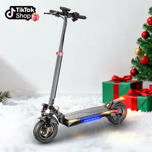 【Welcome Spring】PX4 Electric Scooter, 10" Off Road Tires, 800W Motor E-Scooter Up to 28 Miles Range, Top Speed 28 MPH, Adjustable Handlebar Height, Folding Commuting Electric Scooter for Adults, 48V 15Ah Powerful Performance Dual Shock Absorbers