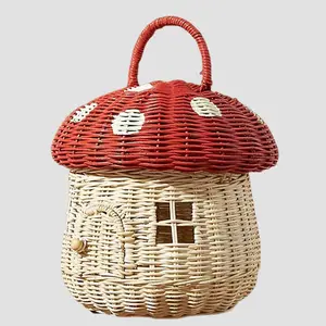 organizer basket - mushroom